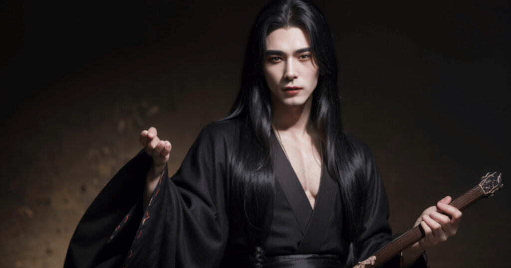 吸血鬼の男性